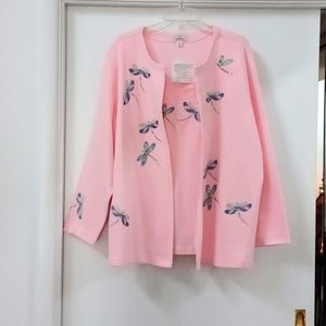 Women's plus size top set